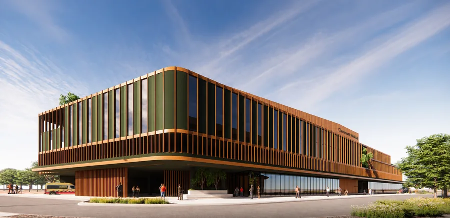 Artist's impression of the Claremont Specialist Medical Centre