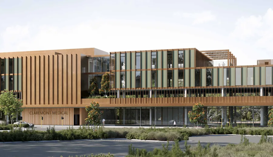 Artist's impression of the Claremont Specialist Medical Centre