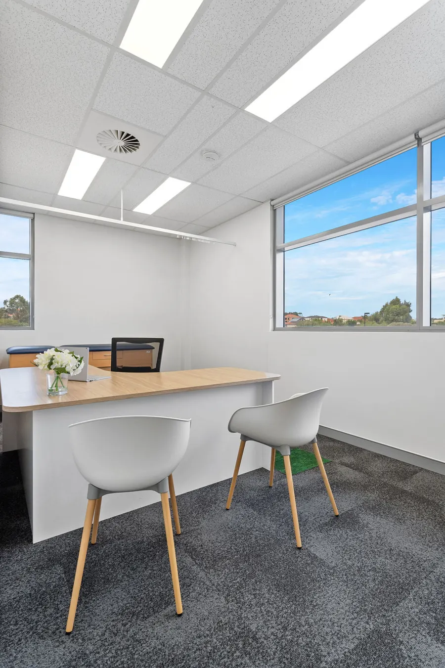 A bright consulting room